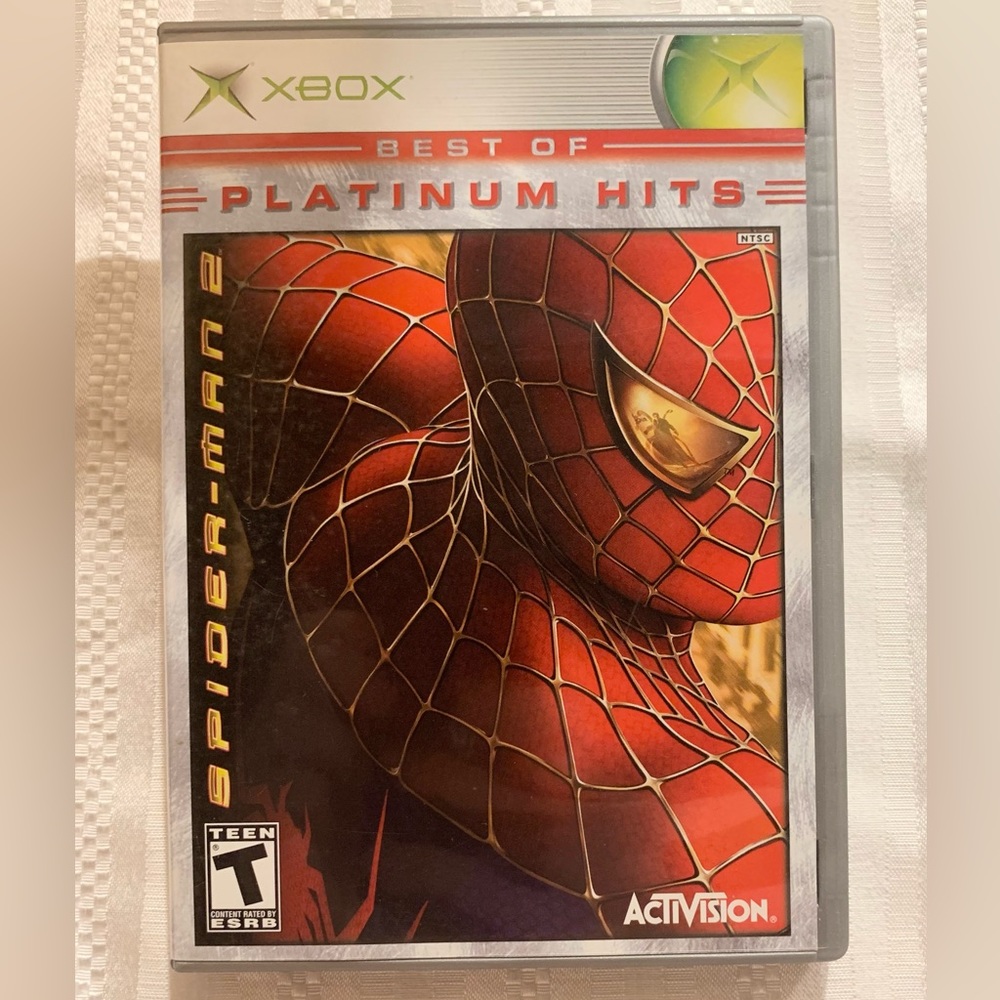 Spider-Man 2 (Best Of Platinum Hits) Original XBOX Video Game